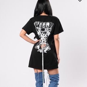 Short sleeve t shirt dress